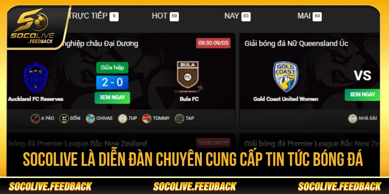 Socolive - Trực Tiếp Bóng Đá Không Giật Lag, Link Mới usdstoken.io Socolive là website cập nhật trực tiếp bóng đá và tin tức bóng đá